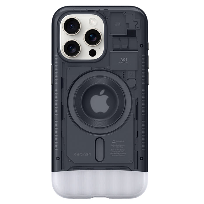 เคสกันกระแทก SPIGEN Classic C1 MagFit for iPhone 15 Pro Max - Graphite