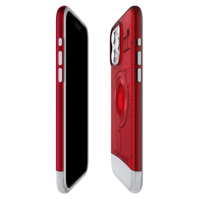 เคสกันกระแทก SPIGEN Classic C1 MagFit for iPhone 15 Pro Max - Ruby