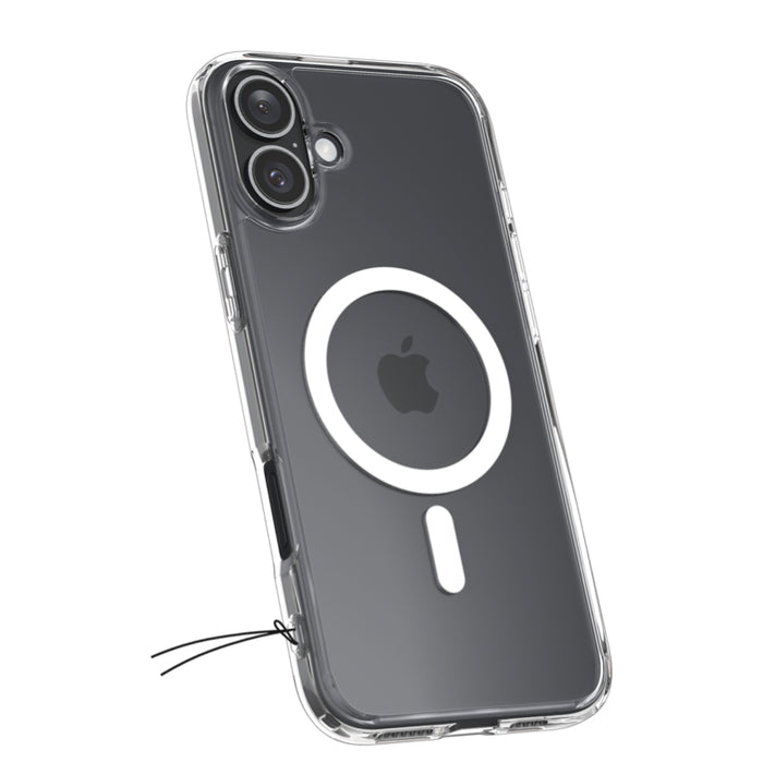 เคสกันกระแทก Spigen Crystal Hybrid Magfit สำหรับ iPhone 16 สี White