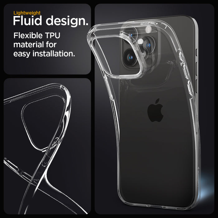 เคสใส Spigen Liquid Crystal สำหรับ iPhone 15 สี Crystal Clear