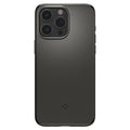 เคสกันกระแทก Spigen Thin Fit สำหรับ iPhone 15 Pro Max สี Gunmetal