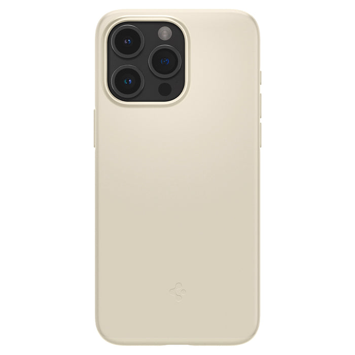 เคสกันกระแทก Spigen Thin Fit สำหรับ iPhone 15 Pro Max สี Mute Beige