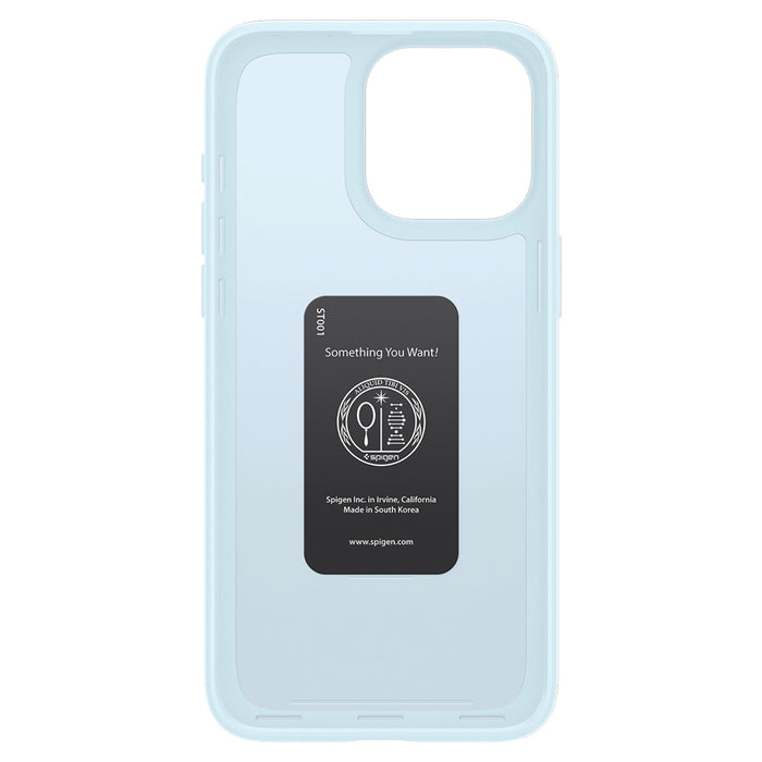 เคสกันกระแทก Spigen Thin Fit สำหรับ iPhone 15 Pro Max สี Mute Blue
