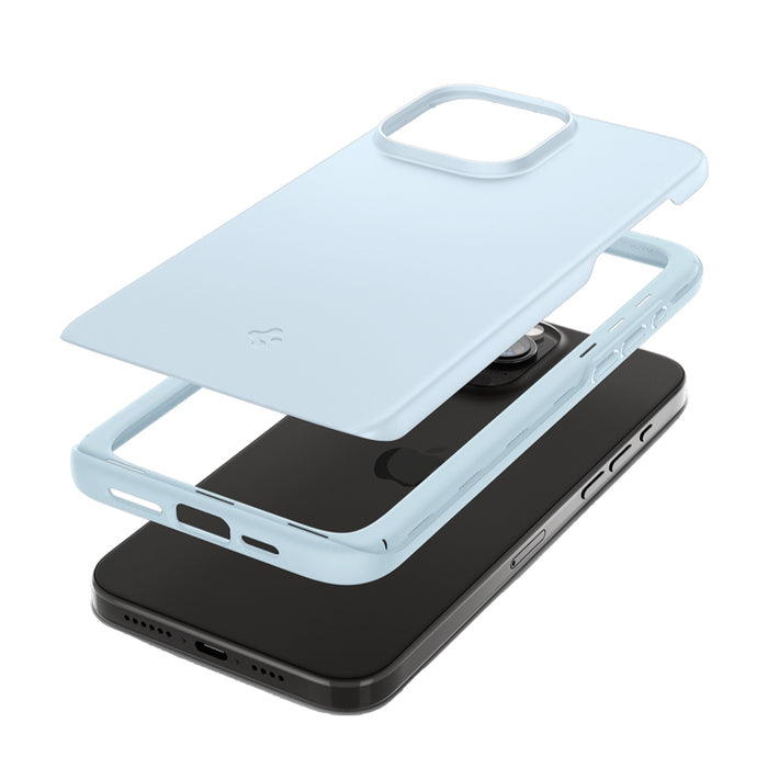เคสกันกระแทก Spigen Thin Fit สำหรับ iPhone 15 Pro Max สี Mute Blue
