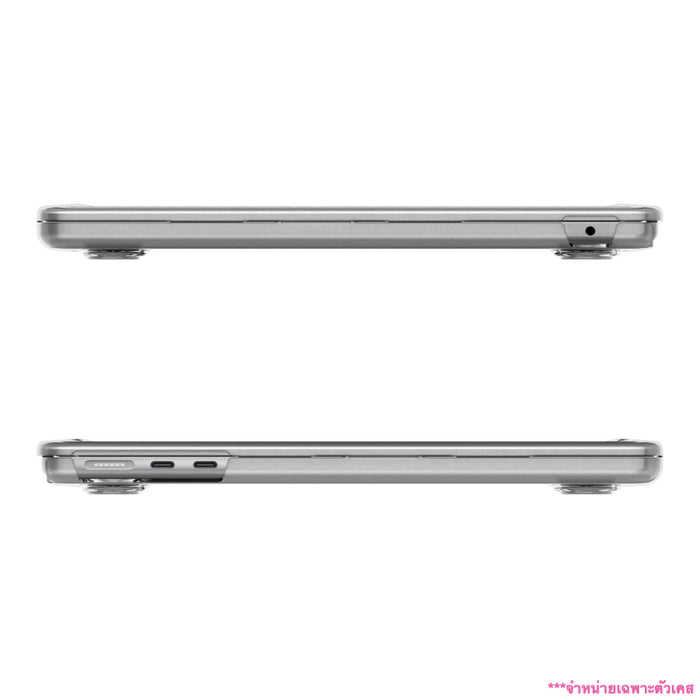 เคส Spigen Thin Fit สำหรับ MacBook Air 13 M2/M3 สี Crystal Clear