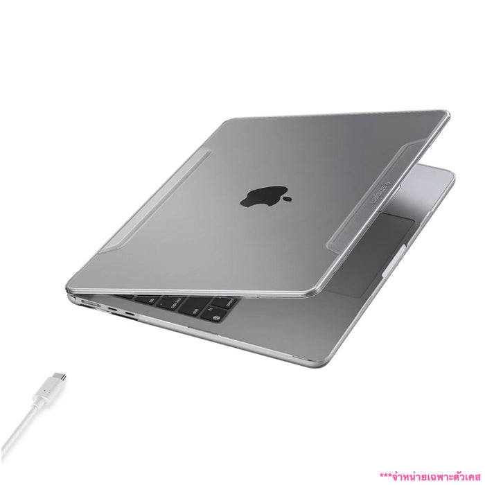 เคส Spigen Thin Fit สำหรับ MacBook Air 13 M2/M3 สี Crystal Clear