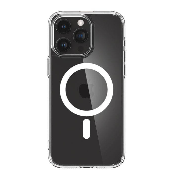 เคสกันกระแทก Spigen Ultra Hybrid MagFit สำหรับ iPhone 15 Pro สี White