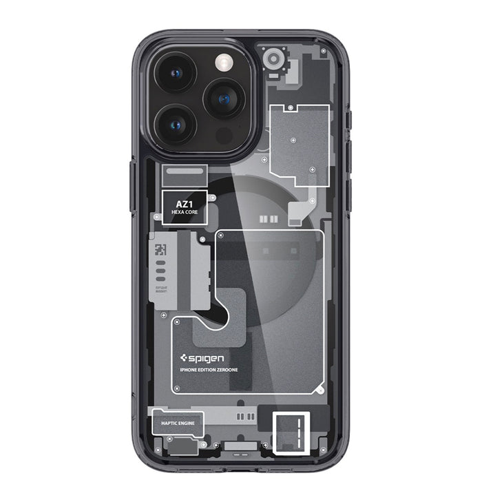 เคสใส Spigen Ultra Hybrid MagFit Zero One สำหรับ iPhone 15 Pro สี Zero One