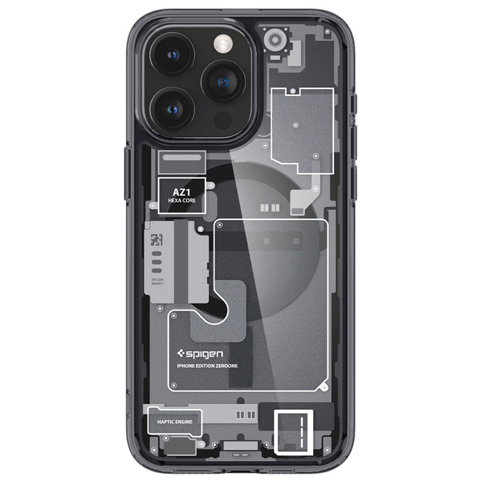 เคสใส Spigen Ultra Hybrid MagFit Zero One สำหรับ iPhone 15 Pro Max สี Zero One