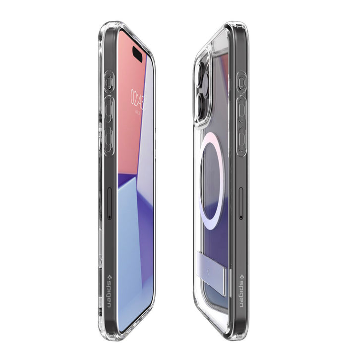 เคสใส Spigen Ultra Hybrid S MagFit สำหรับ iPhone 15 Pro สี Crystal Clear