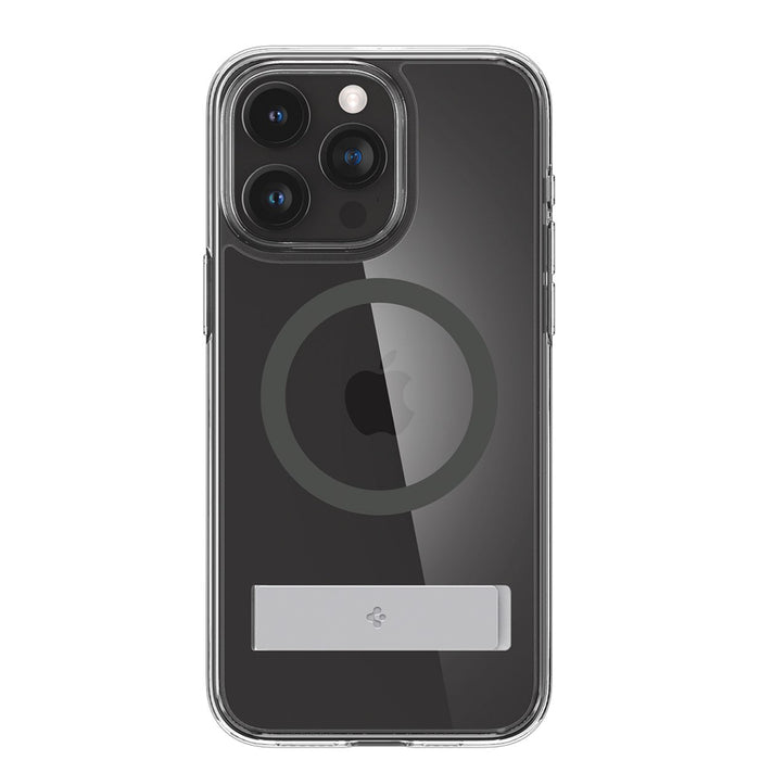 เคสใส Spigen Ultra Hybrid S MagFit สำหรับ iPhone 15 Pro สี Graphite
