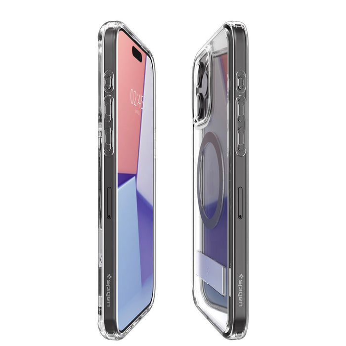 เคสใส Spigen Ultra Hybrid S MagFit สำหรับ iPhone 15 Pro สี Graphite