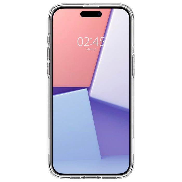 เคสใส Spigen Ultra Hybrid S MagFit สำหรับ iPhone 15 Pro Max สี Crystal Clear