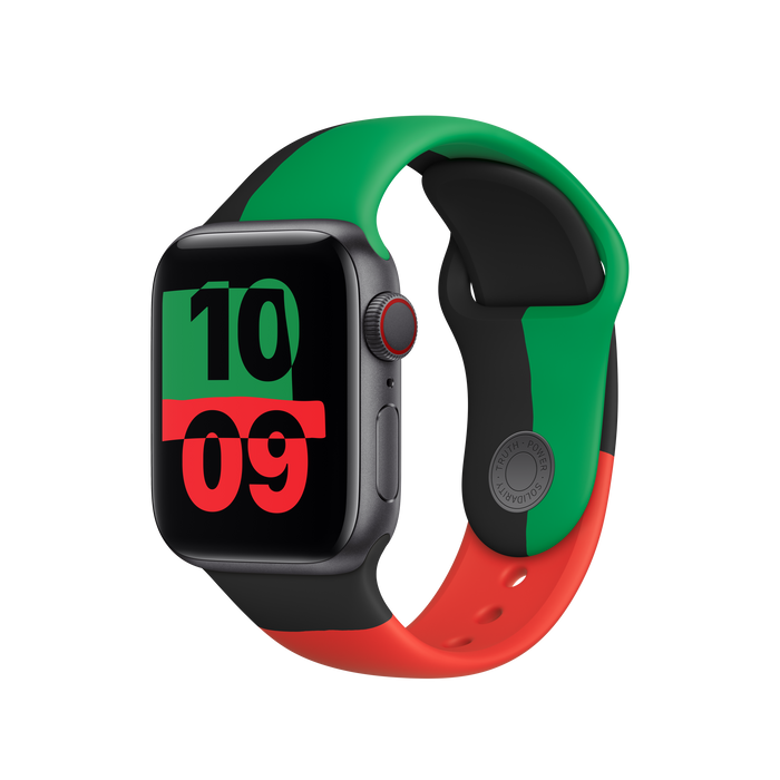 สาย Sport Band Black Unity  ขนาด S/M สำหรับ Apple Watch 40 มม.