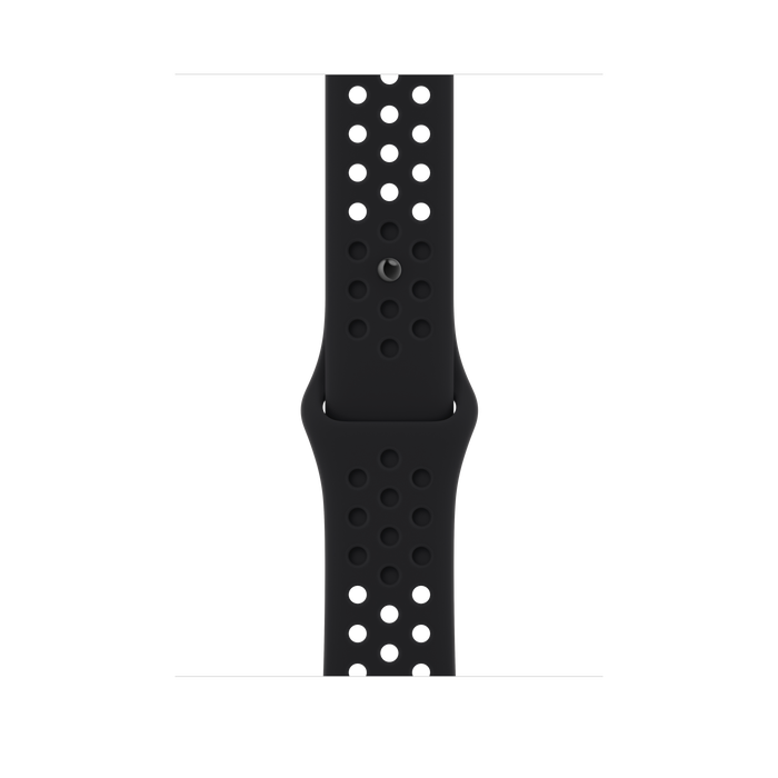 สาย Nike Sport Band Black/Blac สำหรับ Apple Watch 45 มม.