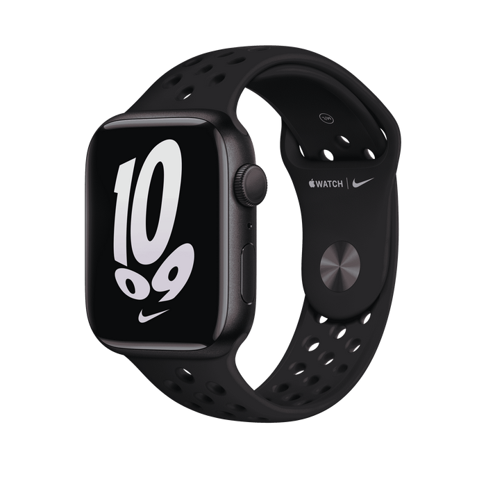 สาย Nike Sport Band Black/Blac สำหรับ Apple Watch 45 มม.