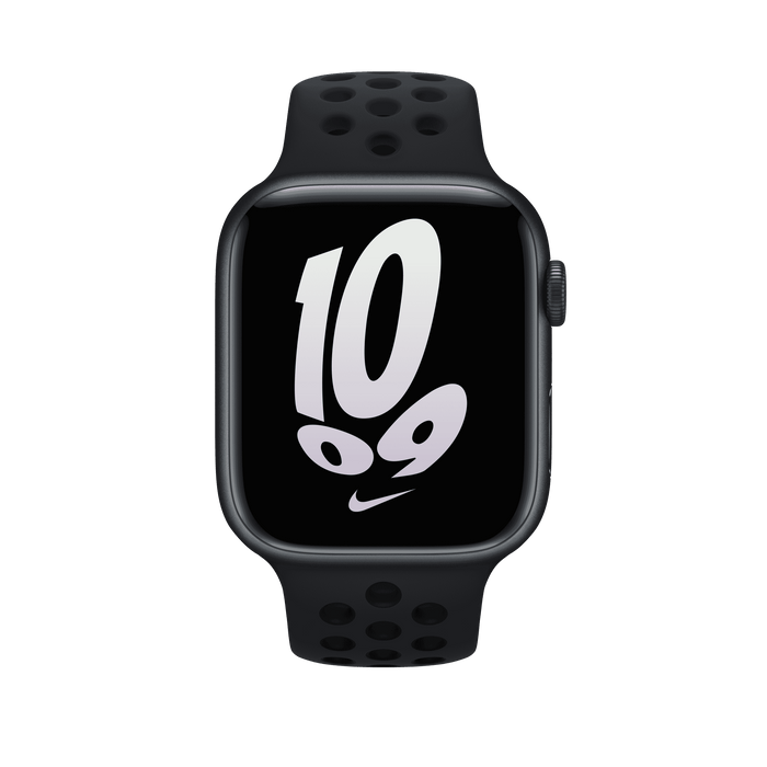 สาย Nike Sport Band Black/Blac สำหรับ Apple Watch 45 มม.
