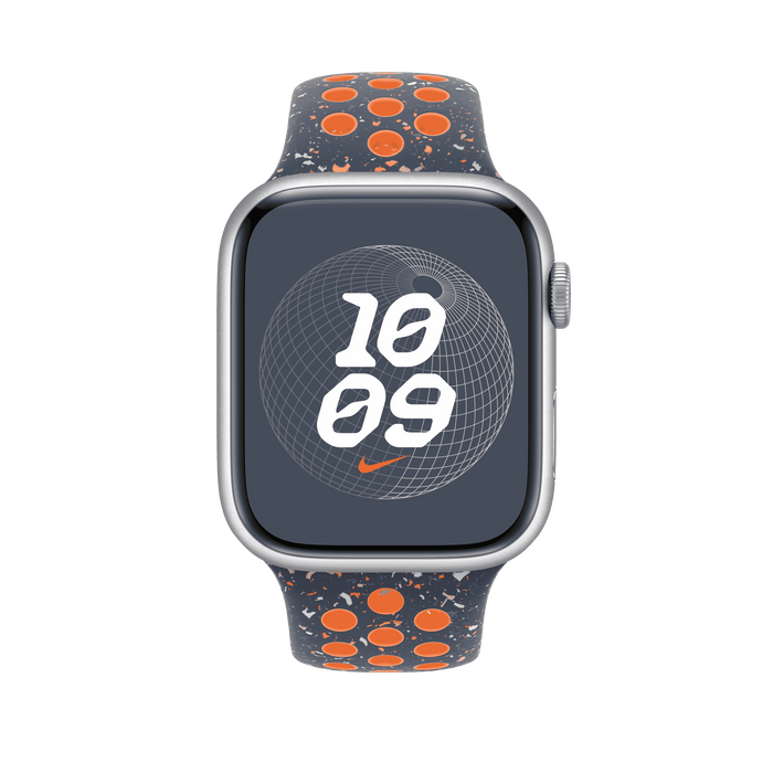 สาย Nike Sport Band Blue Flame  ขนาด S/M สำหรับ Apple Watch 45 มม.