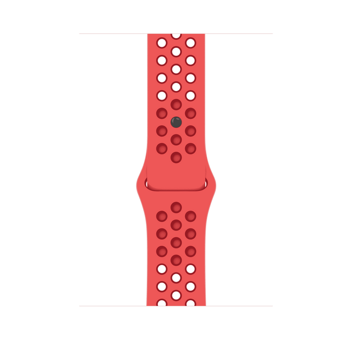 สาย Nike Sport Band Bright Crimson/Gym Red สำหรับ Apple Watch 45 มม.