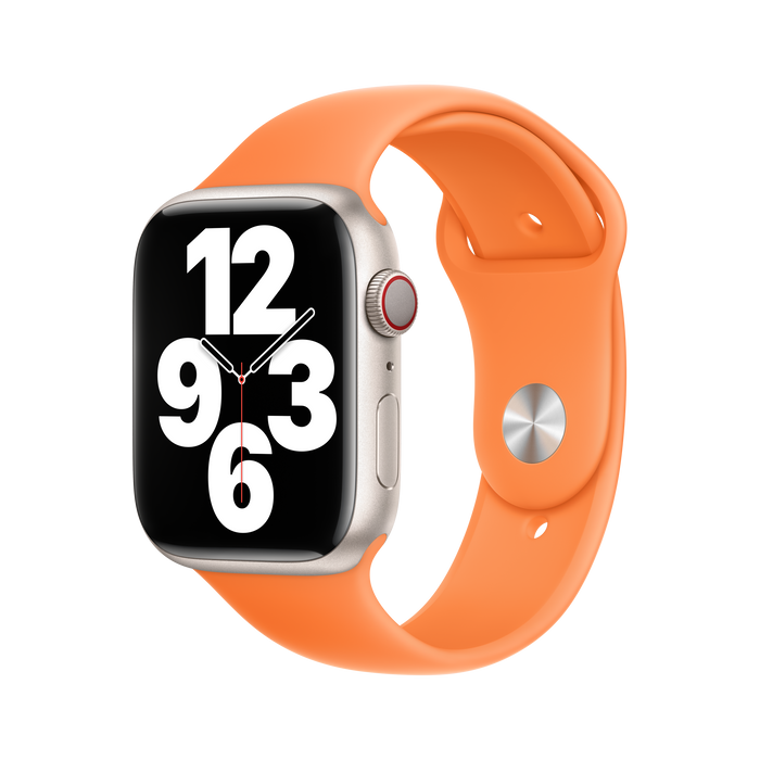 สาย Sport Band Bright Orange สำหรับ Apple Watch 45 มม.