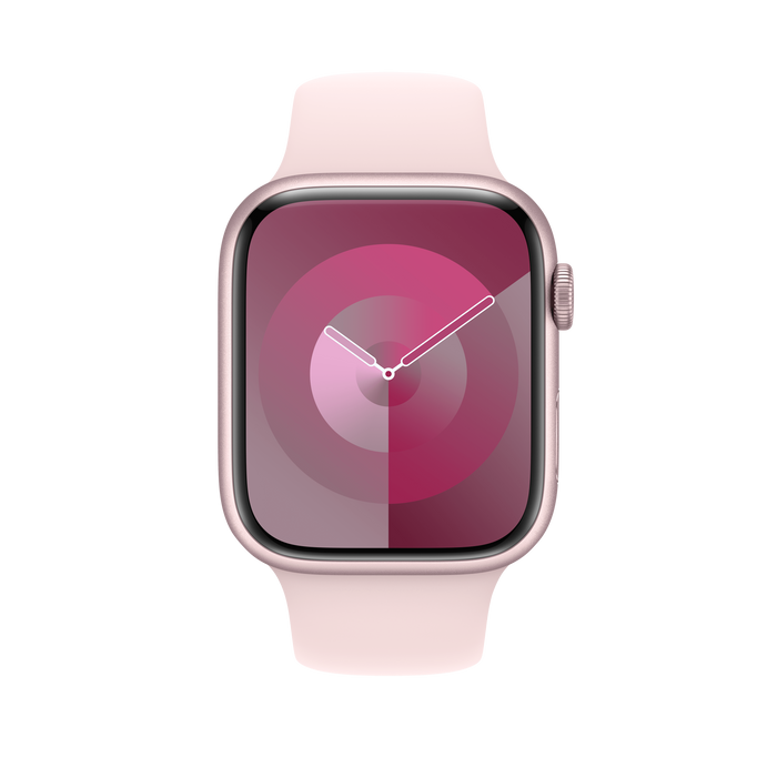 สาย Sport Band Light Pink ขนาด S/M สำหรับ Apple Watch 45 มม.