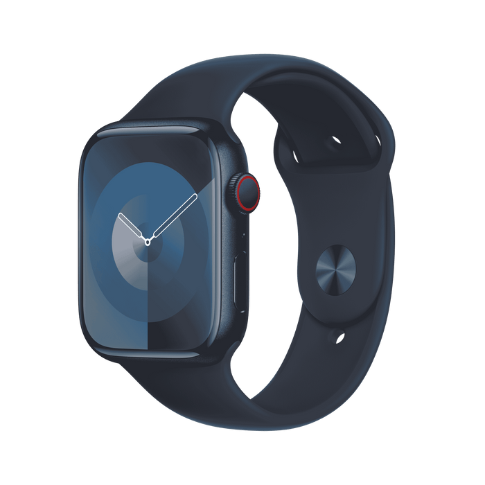 สาย Sport Band Midnight ขนาด X/L สำหรับ Apple Watch 45 มม.
