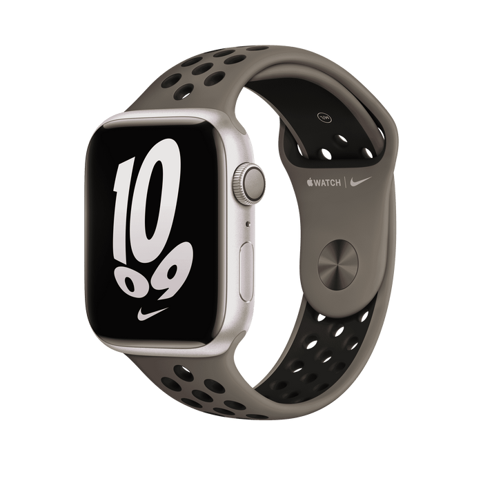 สาย Nike Sport Band Olive Gray/Black สำหรับ Apple Watch 45 มม.