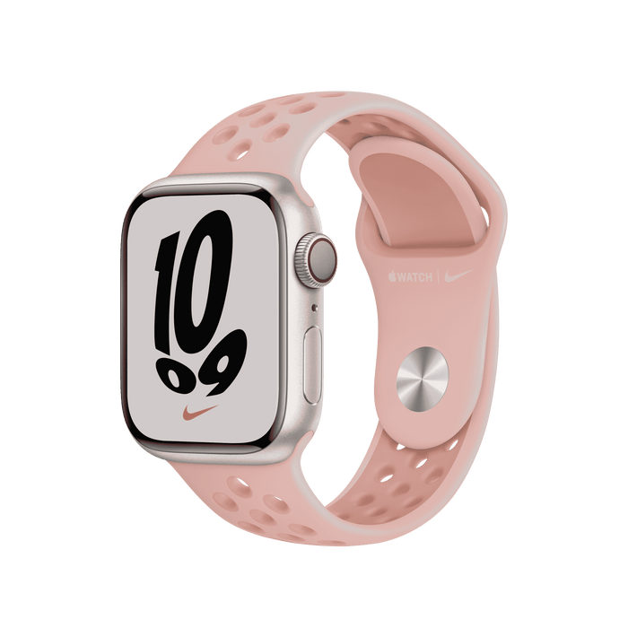 สาย Nike Sport Band Pink Oxford/Rose Whisper สำหรับ Apple Watch 41 มม.