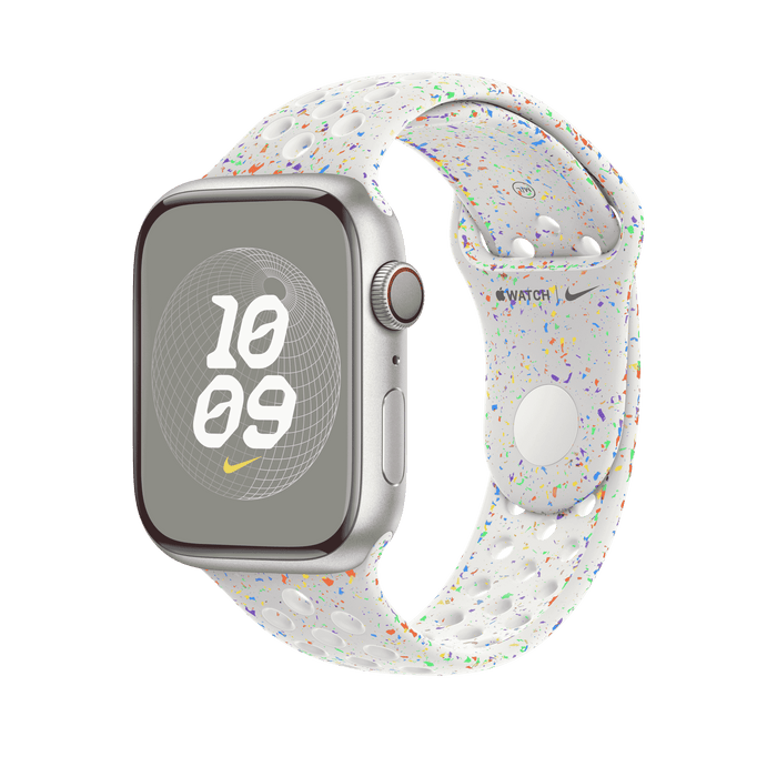 สาย Nike Sport Band Pure Platinum ขนาด  M/Lสำหรับ Apple Watch 45 มม.