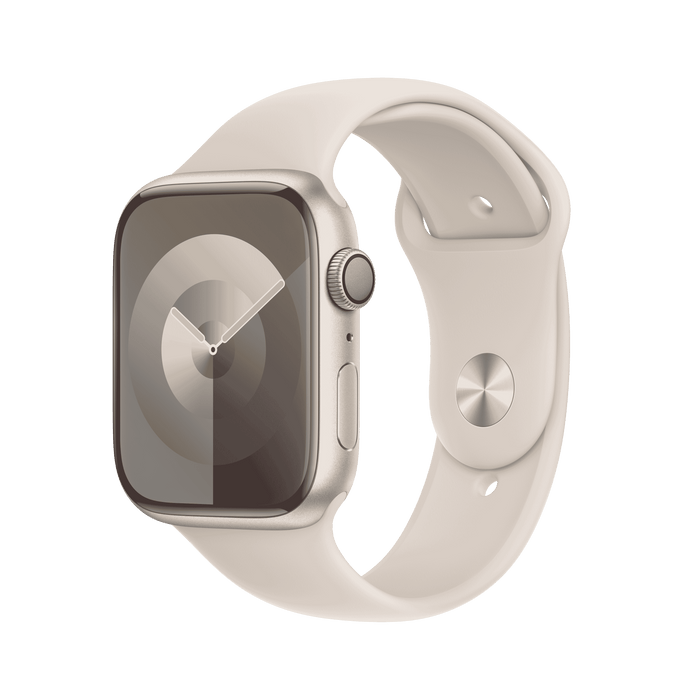 สาย Sport Band Starlight ขนาด M/L สำหรับ Apple Watch 45 มม.