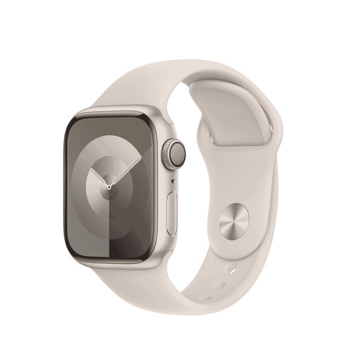 สาย Sport Band Starlight ขนาด S/M สำหรับ Apple Watch 41 มม.