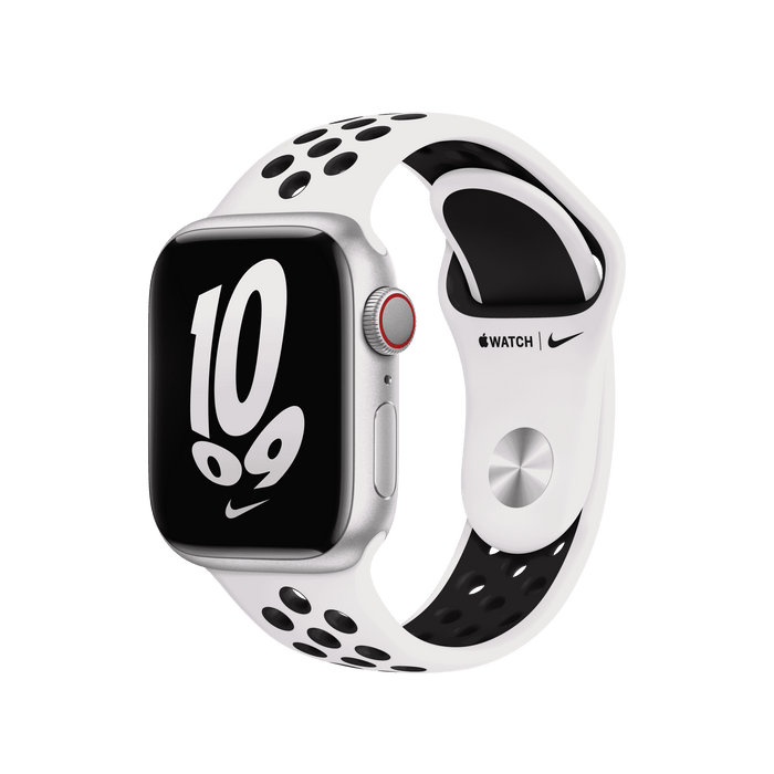 สาย Nike Sport Band Summit White/Black สำหรับ Apple Watch 41 มม.