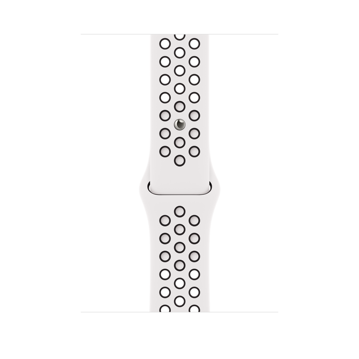 สาย Nike Sport Band Summit White/Black สำหรับ Apple Watch 45 มม.