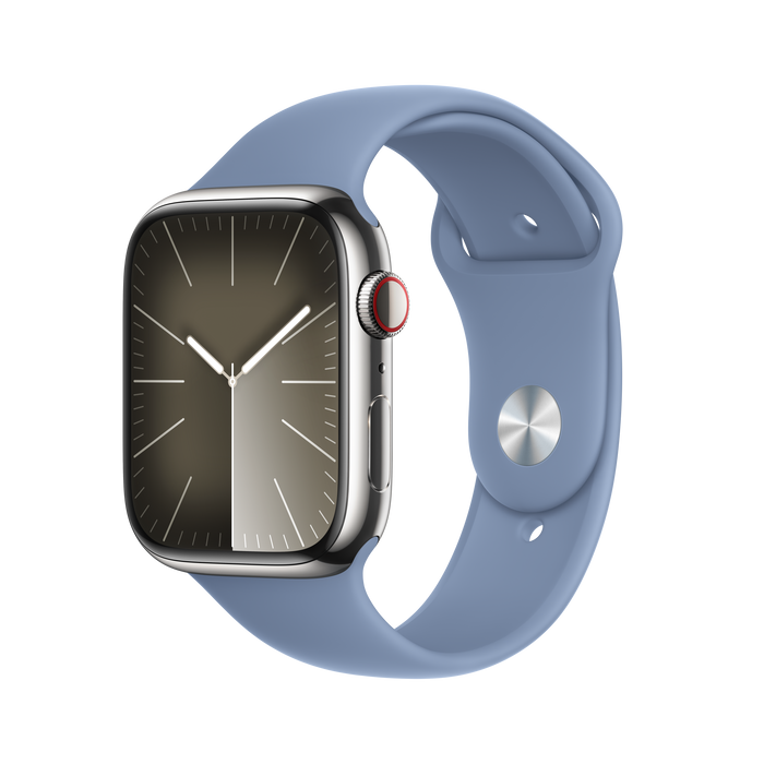 สาย Sport Band Winter Blue  ขนาด S/M สำหรับ Apple Watch 45 มม.