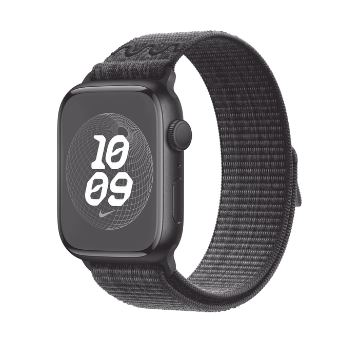 สาย Nike Sport Loop Black/Blue  สำหรับ Apple Watch 45มม.