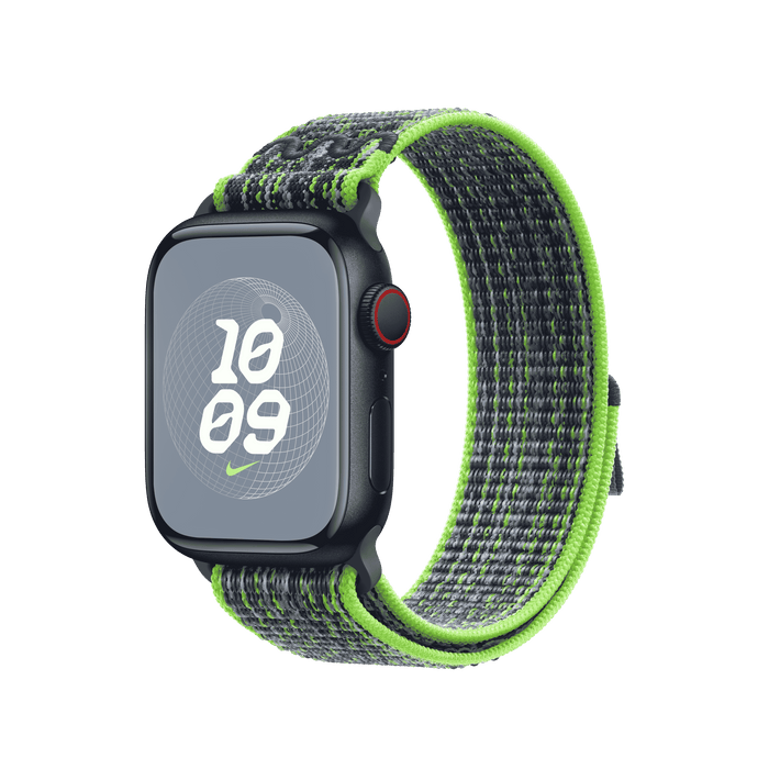 สาย Nike Sport Loop Bright Green/Blue สำหรับ Apple Watch 41มม.