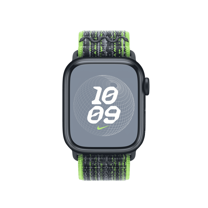สาย Nike Sport Loop Bright Green/Blue สำหรับ Apple Watch 41มม.