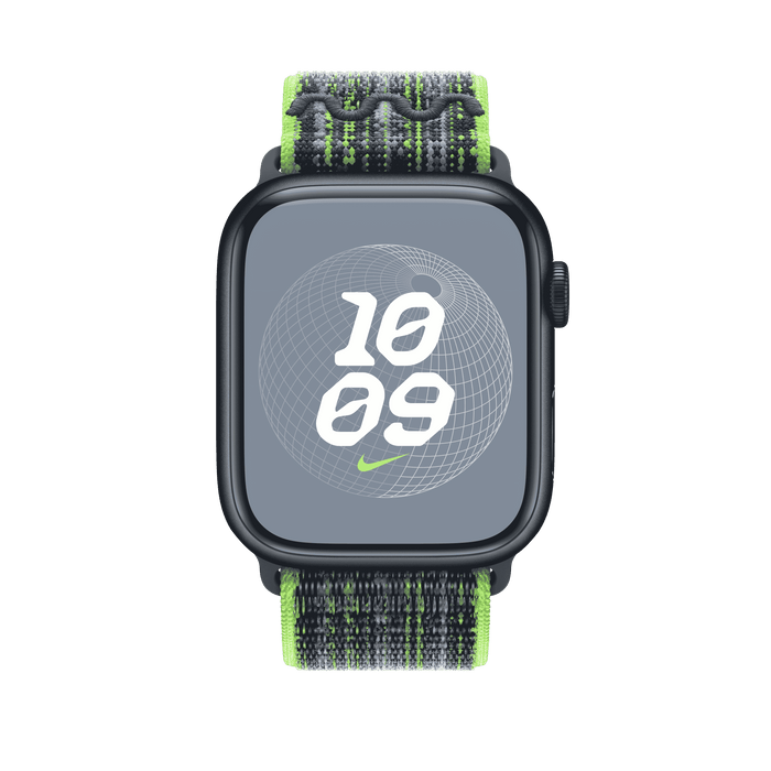 สาย Nike Sport Loop Bright Green/Blue สำหรับ Apple Watch 41มม.