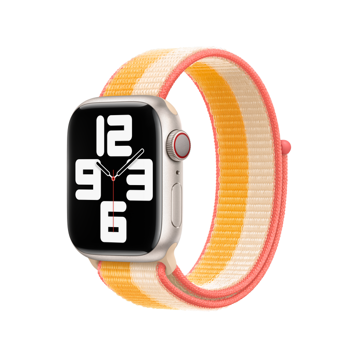 สาย Sport Loop Maize/White สำหรับ Apple Watch 41มม.