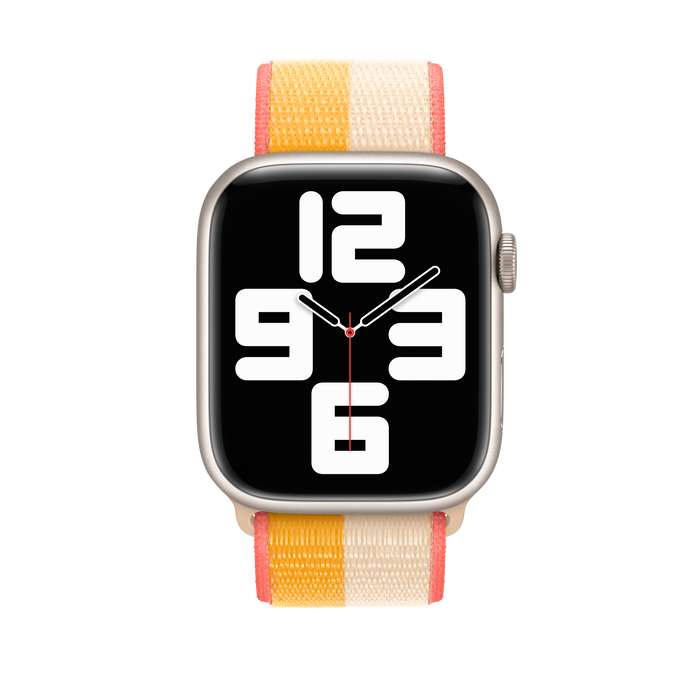 สาย Sport Loop Maize/White สำหรับ Apple Watch 41มม.