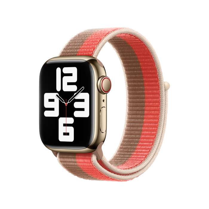 สาย Sport Loop Pink Pomelo/Tan สำหรับ Apple Watch 41มม.
