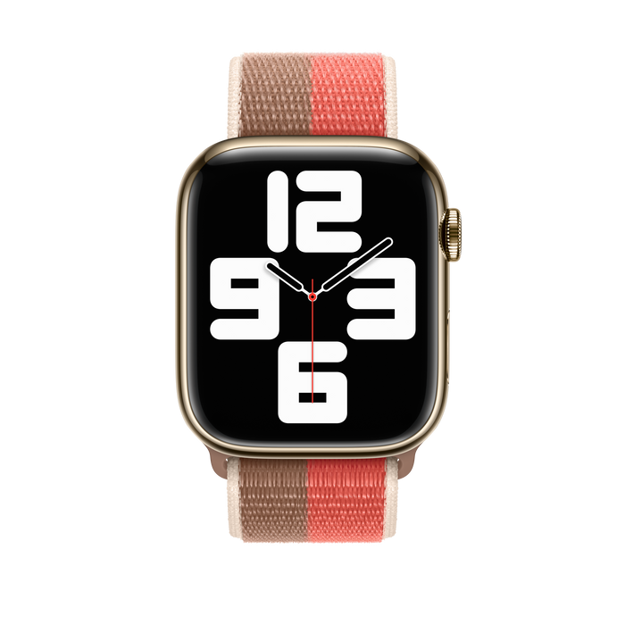 สาย Sport Loop Pink Pomelo/Tan สำหรับ Apple Watch 41มม.