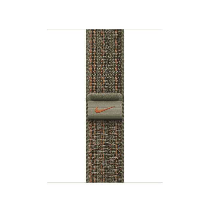 สาย Nike Sport Loop Sequoia/Orange สำหรับ Apple Watch 41มม.