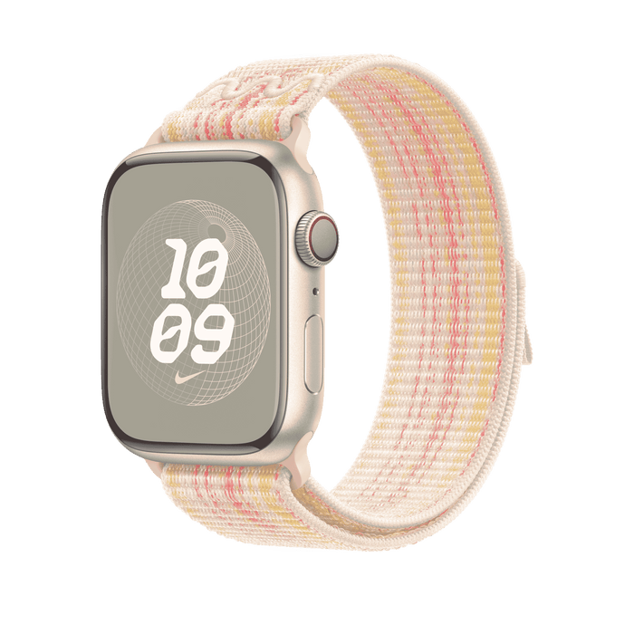 สาย Nike Sport Loop Starlight/Pink  สำหรับ Apple Watch 45มม.