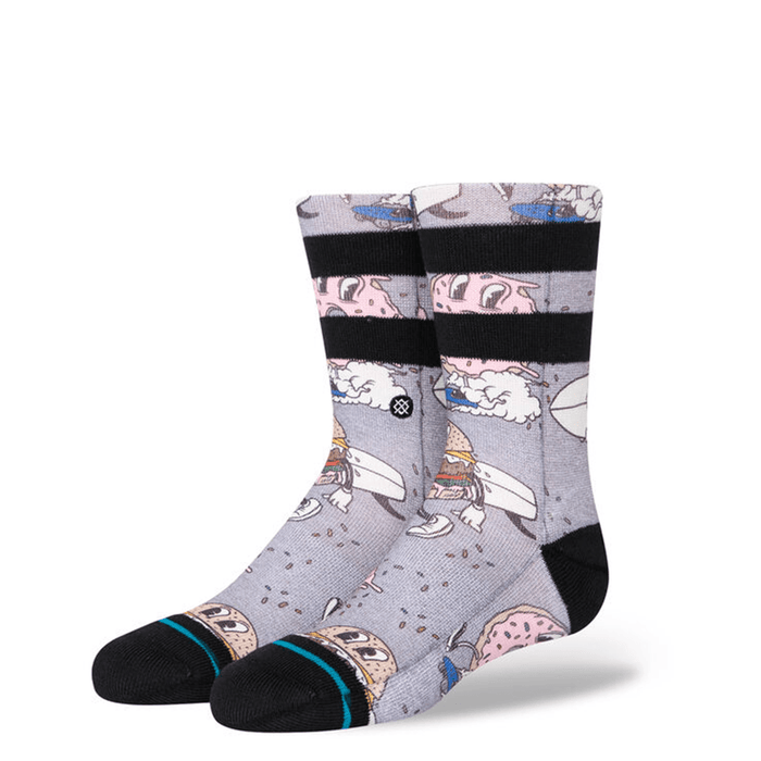 Stance Cruz Kids Socks in Grey - BoardCo