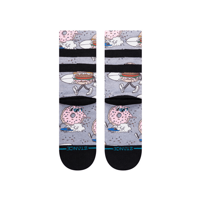Stance Cruz Kids Socks in Grey - BoardCo
