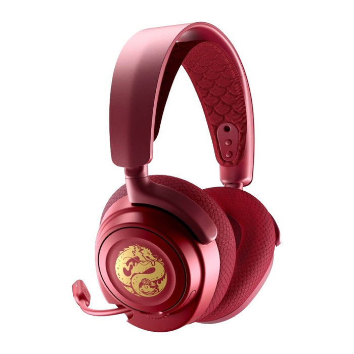 หูฟังเกมมิ่งไร้สาย Steelseries Arctis Nova 7 ลายมังกรทอง