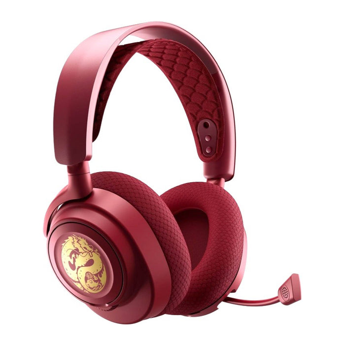 หูฟังเกมมิ่งไร้สาย Steelseries Arctis Nova 7 ลายมังกรทอง