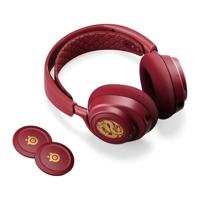 หูฟังเกมมิ่งไร้สาย Steelseries Arctis Nova 7 ลายมังกรทอง