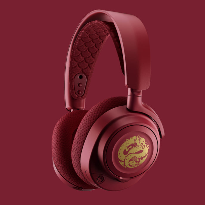 หูฟังเกมมิ่งไร้สาย Steelseries Arctis Nova 7 ลายมังกรทอง